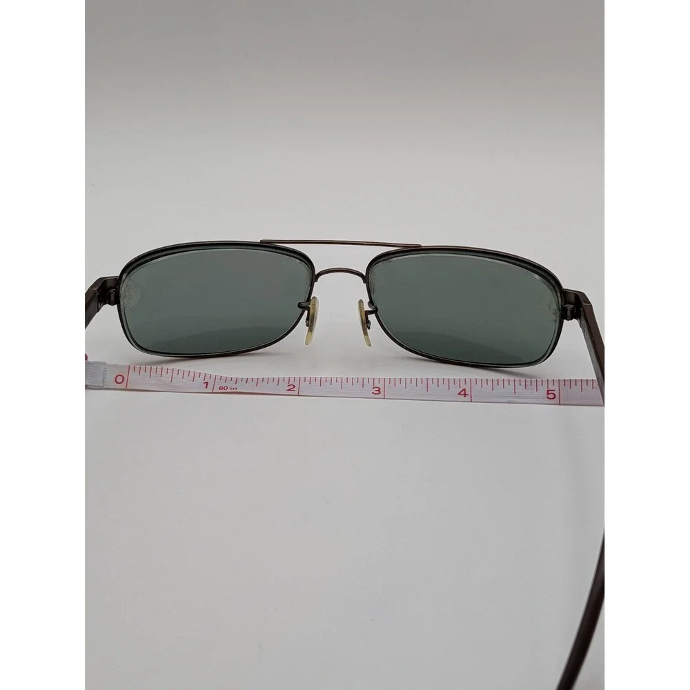 Ray-Ban RB3273 012 57-17 Brown Metal Rectangle Sunglass Frames Italy